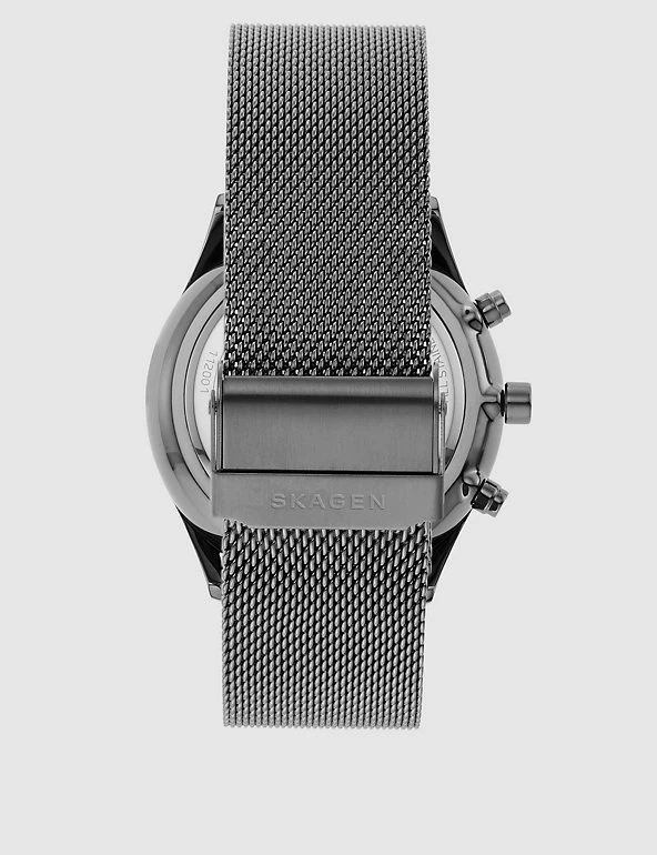 Men's Watches Skagen Holst Stainless Steel Chronograph Watch 8 Men's Watches Skagen Holst Stainless Steel Chronograph Watch - Image 6