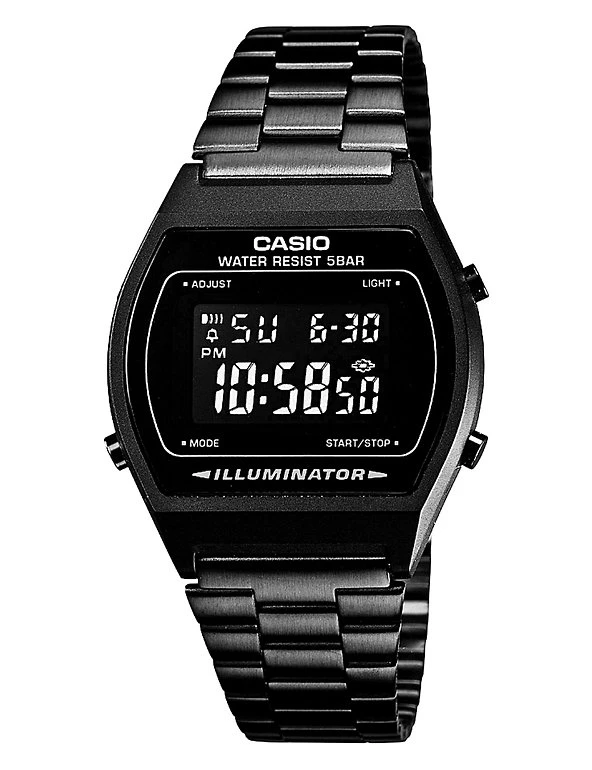 Men's Watches Casio Classic Black Stainless Steel Watch 3 Men's Watches Casio Classic Black Stainless Steel Watch