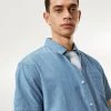 JAEGER Casual Shirts Pure Cotton Chambray Short Sleeve Shirt 11 JAEGER Casual Shirts Pure Cotton Chambray Short Sleeve Shirt -Popular Znas Store SD 10 T62 1200C SA X EC 2