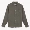 JAEGER Casual Shirts Luxury Pure Linen Long Sleeve Shirt -Popular Znas Store SD 10 T62 1204C JS X EC 90