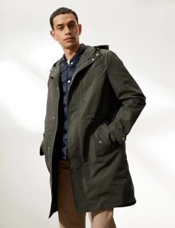 JAEGER Men's Coats & Jackets Hooded 3 In 1 Parka With Removeable Gilet