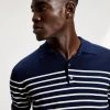 JAEGER Men's Knitted Polo Shirts Pure Cotton Striped Knitted Polo Shirt 11 JAEGER Men's Knitted Polo Shirts Pure Cotton Striped Knitted Polo Shirt -Popular Znas Store SD 10 T62 1517C FM X EC 2