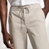 JAEGER Casual Trousers Cotton Stretch Drawstring Trousers -Popular Znas Store SD 10 T62 2601B SS X EC 2