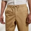 JAEGER Casual Trousers Cotton Stretch Drawstring Trousers -Popular Znas Store SD 10 T62 2601B VS X EC 2