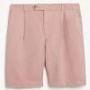 JAEGER Men's Shorts Linen And Cotton Single Pleat Shorts -Popular Znas Store SD 10 T62 2608C Q2 X EC 90