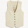JAEGER Men's Coats & Jackets Silk And Linen Waistcoat -Popular Znas Store SD 10 T62 2812C SS X EC 90