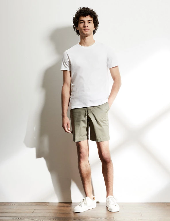 JAEGER Men's T-shirts Pure Cotton Crew Neck T-Shirt 3 JAEGER Men's T-shirts Pure Cotton Crew Neck T-Shirt