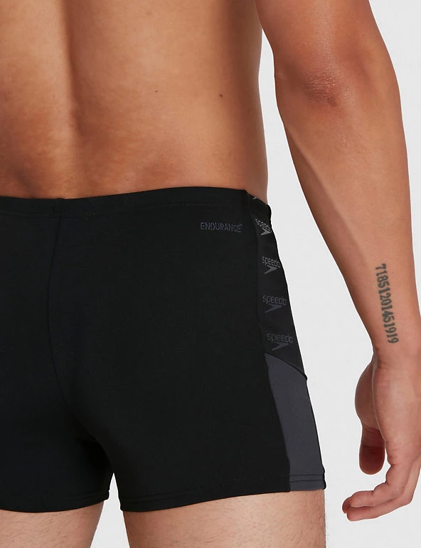 Speedo Men's Swimwear Boom Logo Splice Aquashorts 5 Speedo Men's Swimwear Boom Logo Splice Aquashorts - Image 3