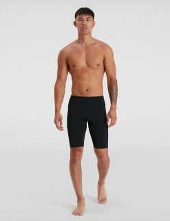 Speedo Men's Swimwear Boom Logo Splice Jammer Swim Shorts